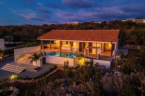 Exterior - Kas Ubuntu - Villa with Panoramic Ocean Views (Kralendijk)