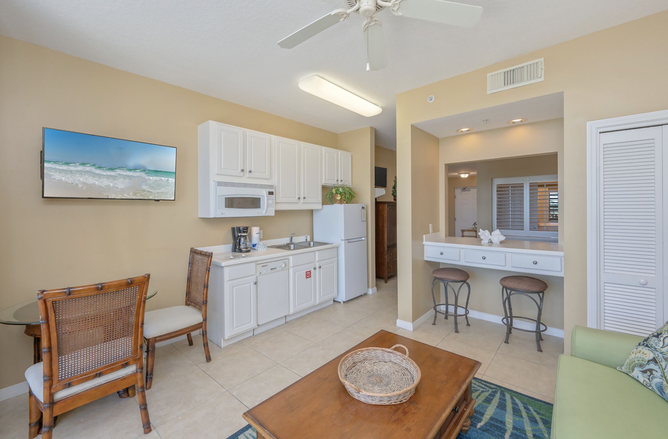 Condo, 1 cama King size y sofá cama (Destin West V302) | Interior