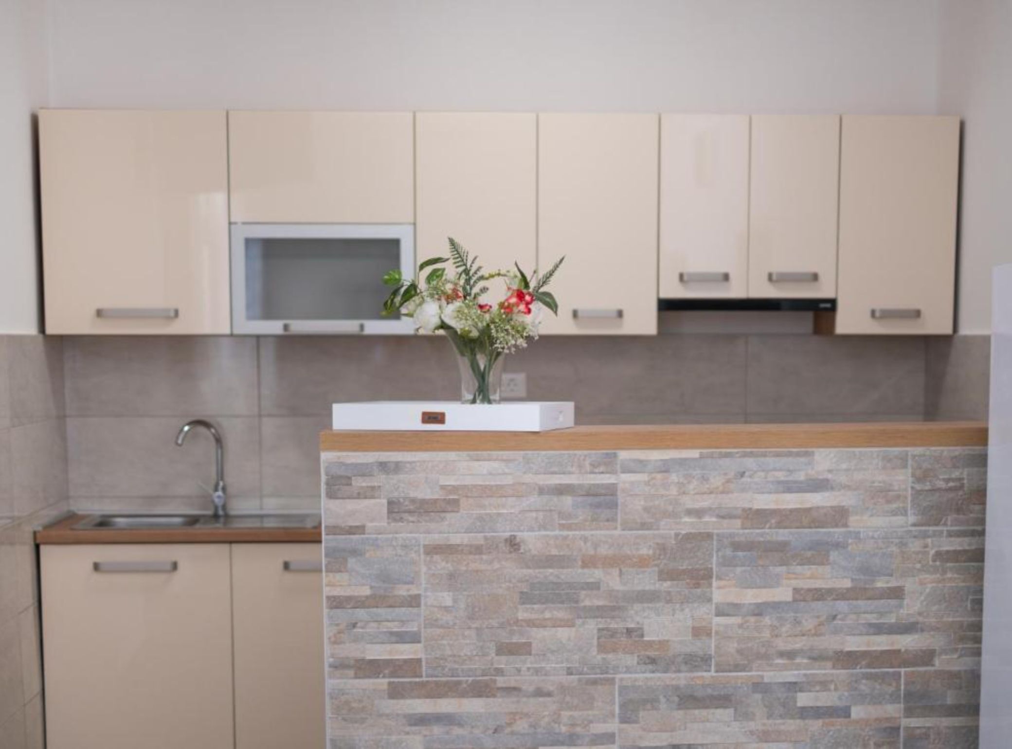 House (Four Bedroom Holiday Home with Terrac) | Private kitchen | Fridge