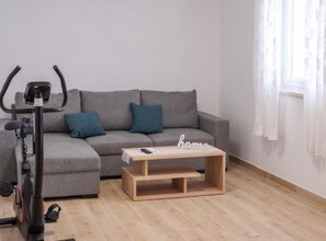 獨棟房屋 (Four Bedroom Holiday Home with Terrac) | 客廳