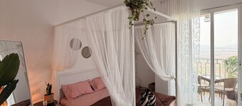 Stylish Boho 2BHK• escape with open creek views•Thane