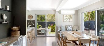 Coastal Luxe Retreat | Walk to Lake & Beach | Sleeps 14