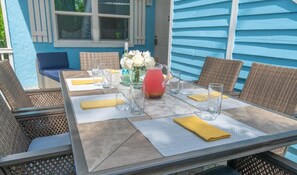 House, Garden View | Outdoor dining - SBH Unit 3 (Fort Pierce)