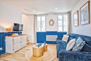 Living area - L'Escale Bleue - Cosy & Balneo, Village & Sea (Dives-sur-Mer)