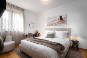Iron/ironing board, travel cot, free WiFi, bed sheets - Premium apartment My Way with panoramic balcony (Labin)