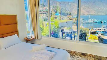 Studiosvit Classic - uteplats - sjöutsikt