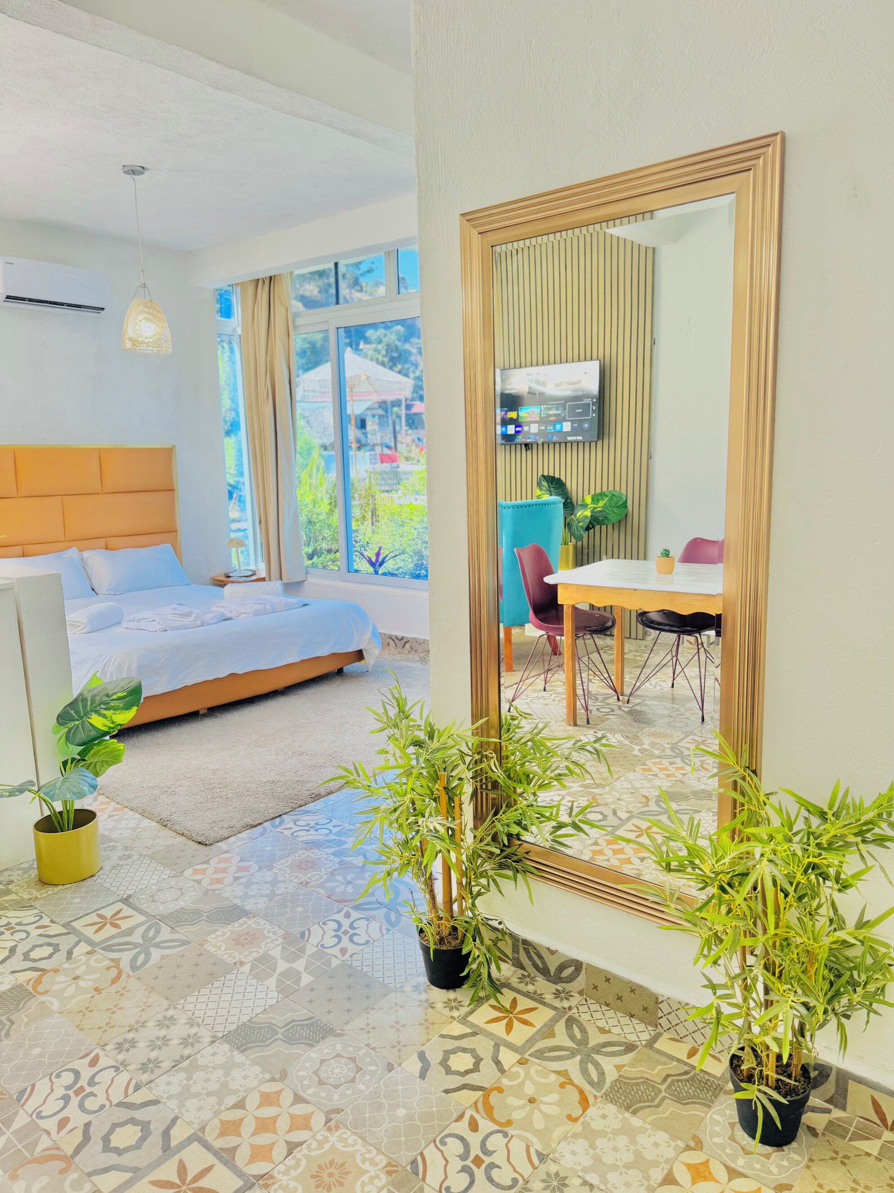 Suite monolocale Classic, patio, vista lago