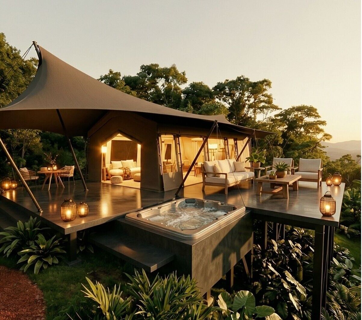 Deluxe Suite, Mountain View | Teres/patio