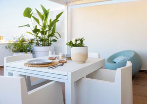 Udendørs spisemuligheder