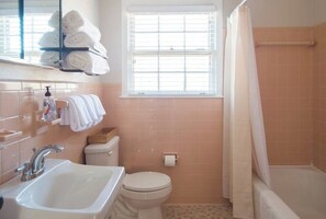 Hair dryer, towels, soap, toilet paper - 1-bdr near Uptown Charlotte, desirable Plaza Midwood/Commonwealth Neighborhood (Charlotte)