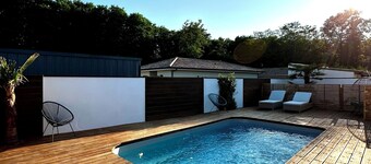 Villa pool and spa Haven of peace near Bordeaux