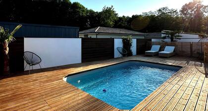Villa piscine et spa Havre de paix proche Bordeaux