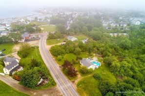 Aerial view - New build. 3 bedroom house walking distance to York Beaches. (York)