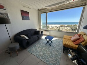TV - 2-room apartment sea view with parking La Grande-Motte (La Grande-Motte)
