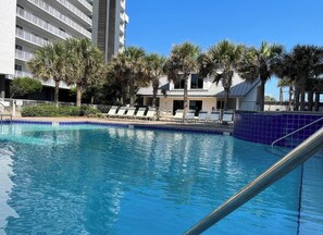 Pool - Cozy 2-bedroom condo in wonderful Miramar Beach with Beach Service Hot Tub Pool (Miramar Beach)