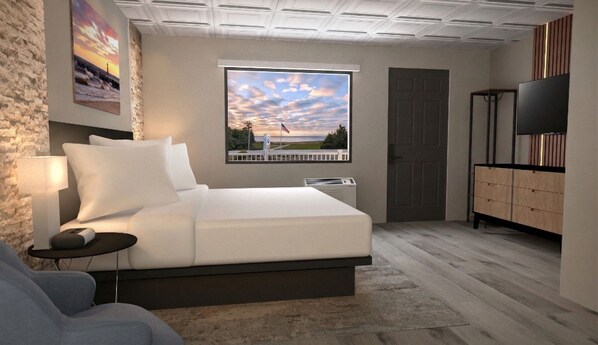 Economy Double Room, 1 King Bed, Lake View