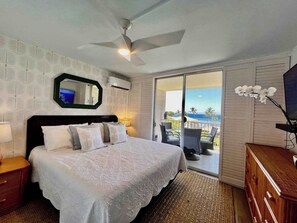 Iron/ironing board, travel cot, WiFi, bed sheets - Puako Penthouse 409 ~ Top Floor Unit ~ Pool (Kamuela)