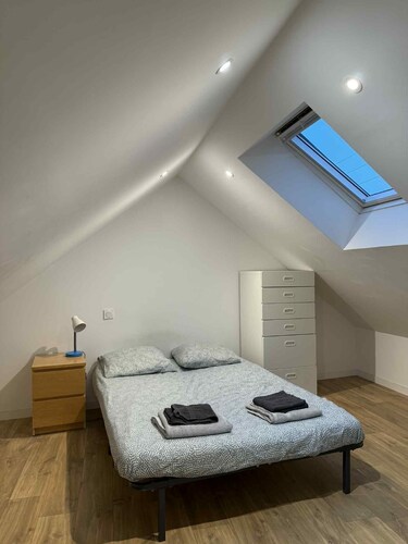 Elegant duplex in angers - 5 bedrooms air conditioner & centre