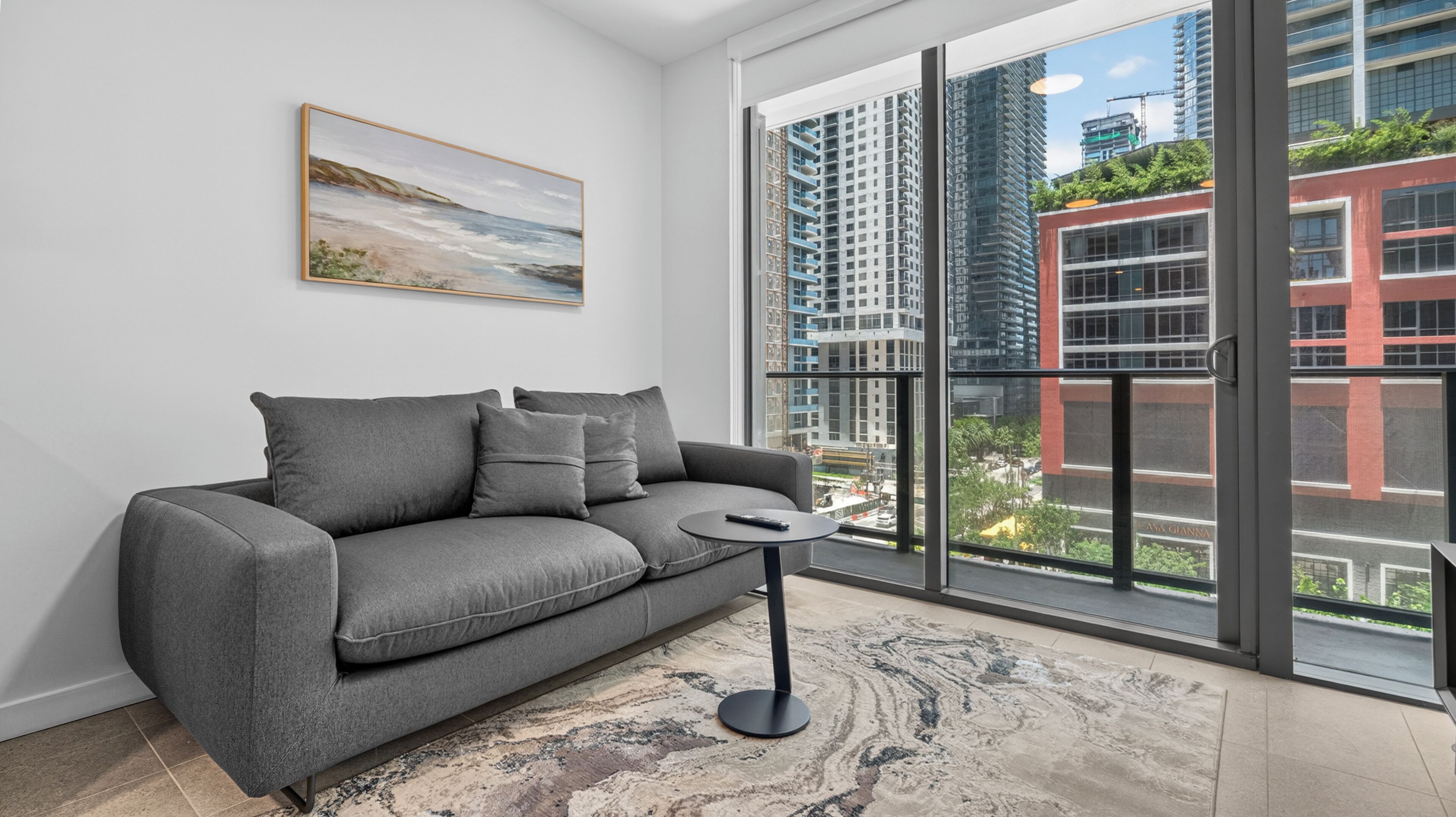 City Studio Suite, Balcony, City View | Living area | Smart TV, Netflix, streaming services