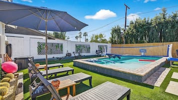 Indoor pool, a heated pool