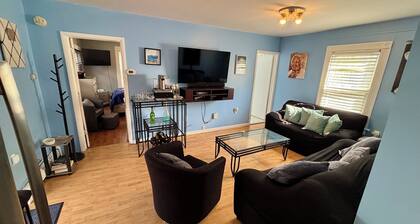 Suburban Comfort w/ Deck, Parking+Easy NYC Commute
