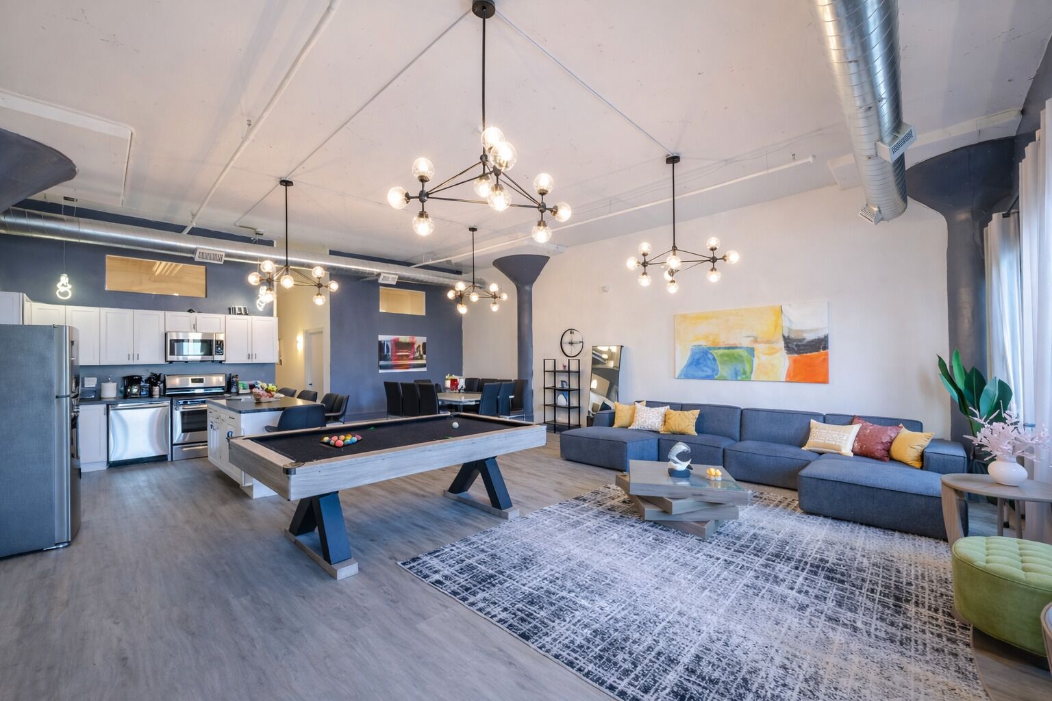 Área de sala de estar