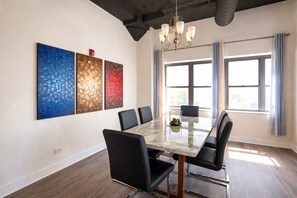 Superior Apartment, 3 Bedrooms | Dining -  McCormick Suites by Slumber Stay (Chicago)