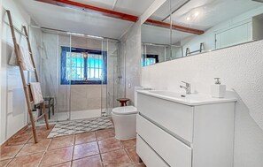 Shower, hair dryer