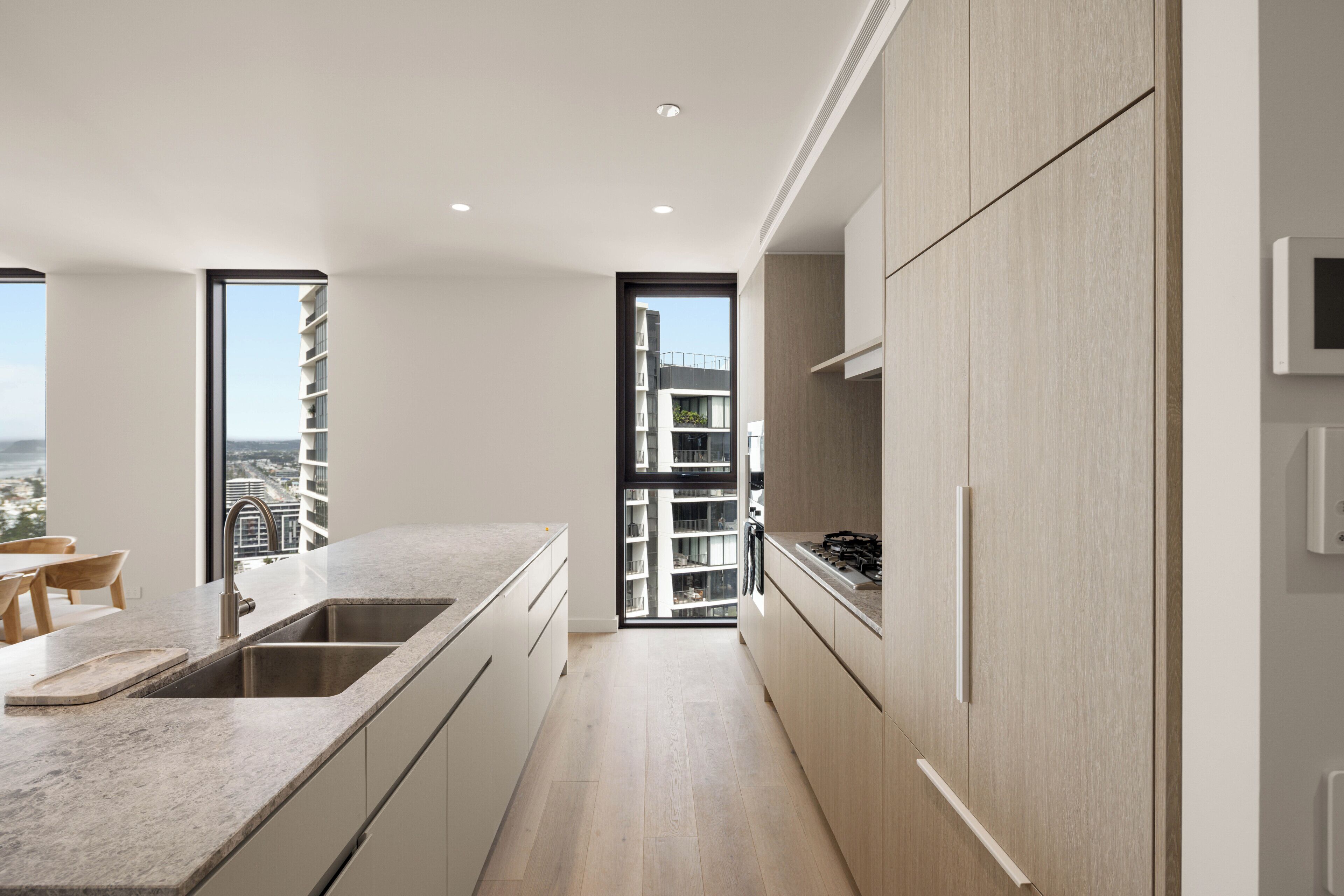 Lägenhet - balkong - utsikt mot stranden | Eget kök