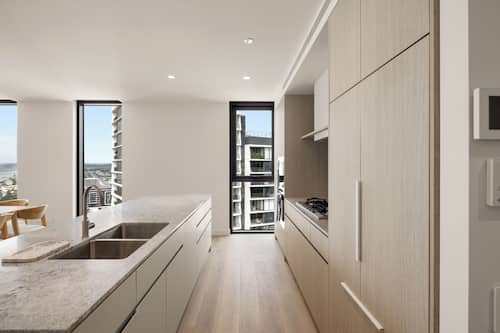 Appartement, balcon, vue sur la plage | Cuisine privée