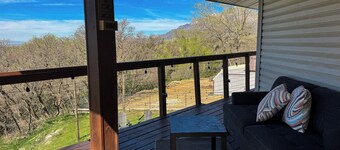 Cozy Mountain Escape • Firepit, Views, & Wrap Deck