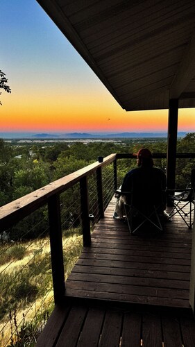 Cozy Mountain Escape • Firepit, Views, & Wrap Deck