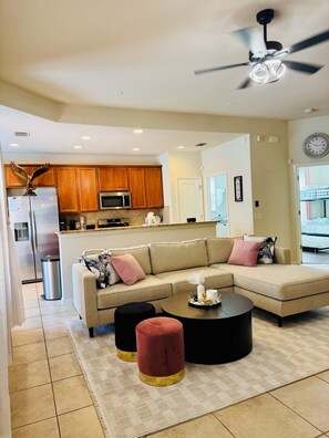 Área de sala de estar