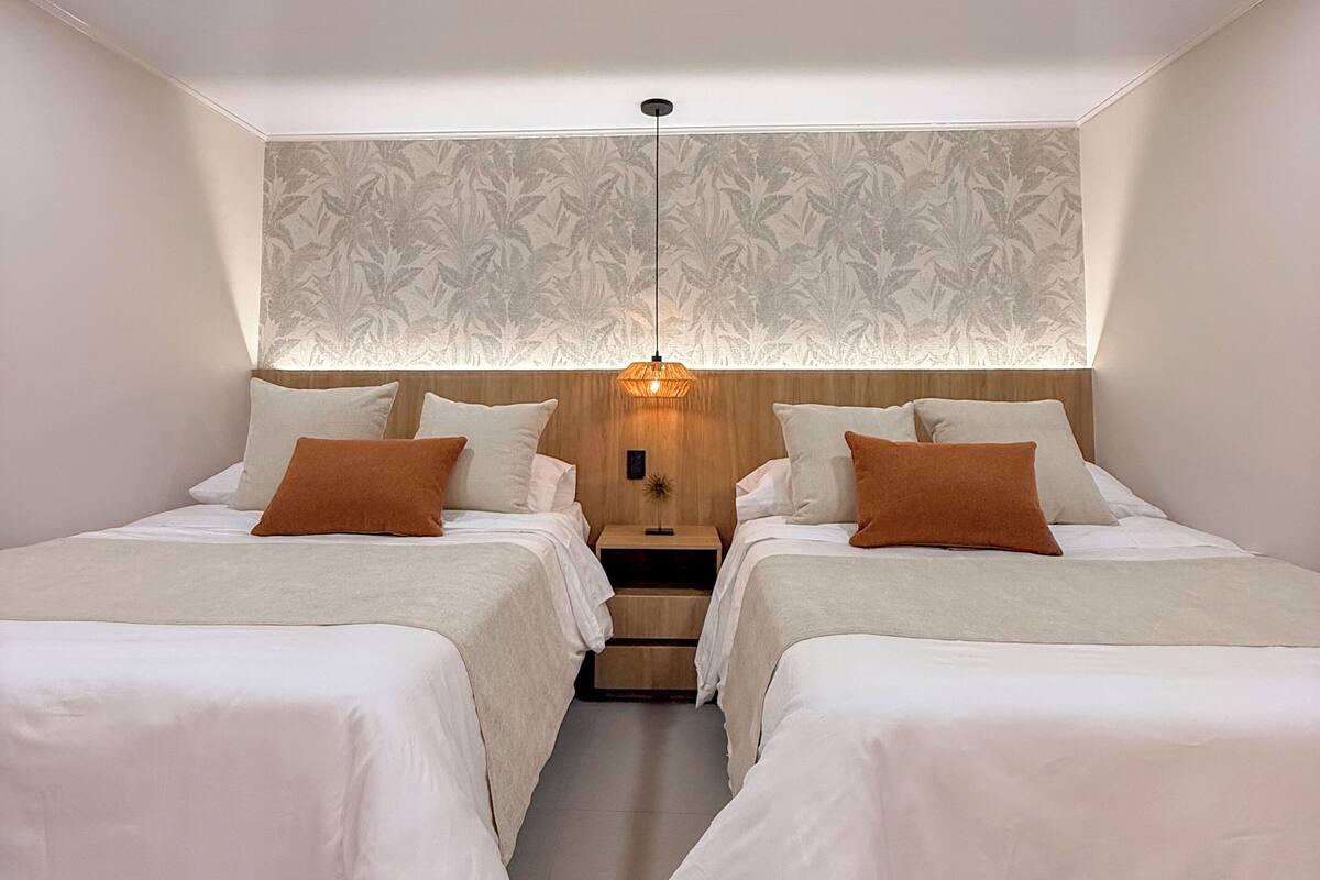 Habitación cuádruple básica