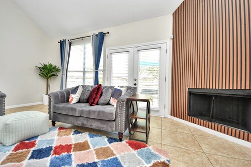 Family retreat with game room and huge yard.