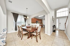 Dining - Family retreat with game room and huge yard. (Cypress)