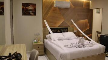 Dobbeltrom – deluxe, byutsikt