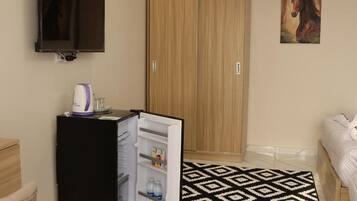 Tremannsrom, fjellutsikt | Innvendig