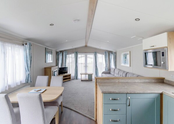 House, 2 Bedrooms, Accessible | Living room - Cozy 12ft Caravan at North Shore Holiday (Skegness)