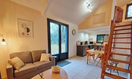 Living area. Welcome to Ô Gites des Grands Chênes!