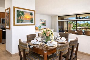 Dining - Kaanapali Royal | 2 Free Cars | KBM Resorts | 2 Multi-Listing Units, 4 Bedrooms | KRO ML-3791 (Lahaina)