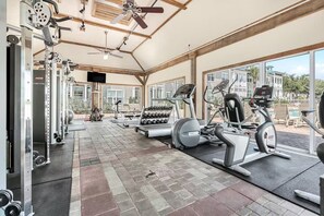 Fitness facility - Blue Ivey 30A Close to the Beach (Santa Rosa Beach)