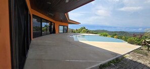 Pool - Break-taking jungle house with incredible ocean view near Playa Blanca. (Gigante)