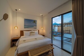 Familienvilla, Poolblick