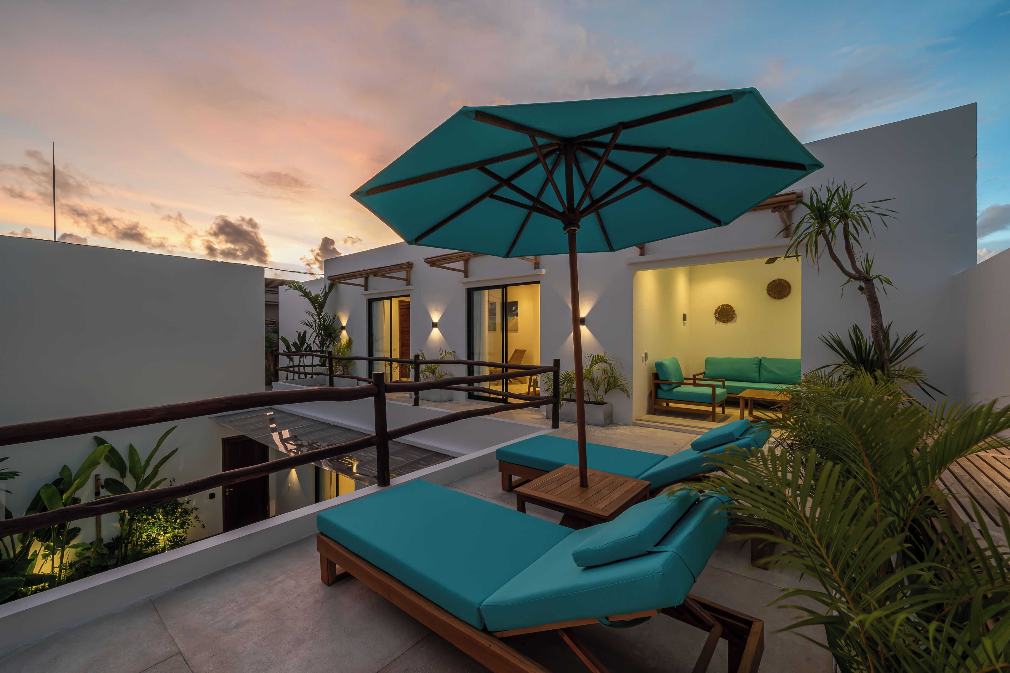 Rooftop terrace