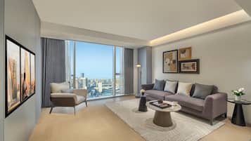 Apartemen Deluks, 1 kamar tidur, dapur | Area keluarga