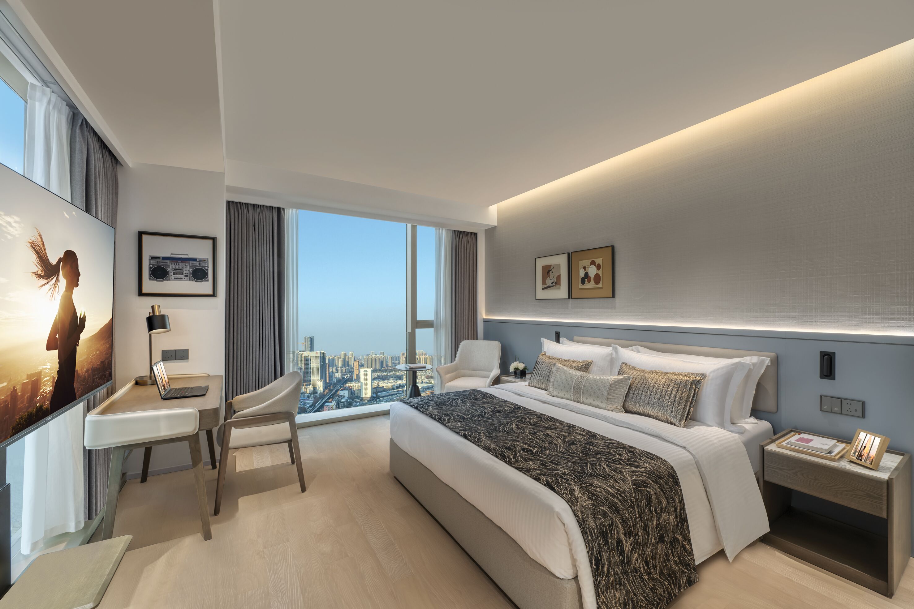 Deluxe Apartment, 1 Bedroom, Kitchen