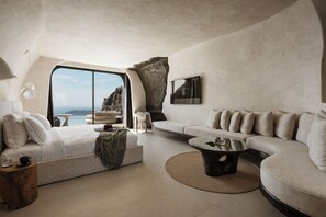 Living area - One of One - Adults Only (Santorini)