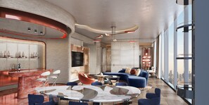 Suite, 1 cama King size, vista al río (Top Floor) | Wifi gratis 