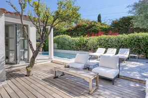 Pool - Cap d'Antibes Villa - Close To The Beach, Antibes, France (Antibes)